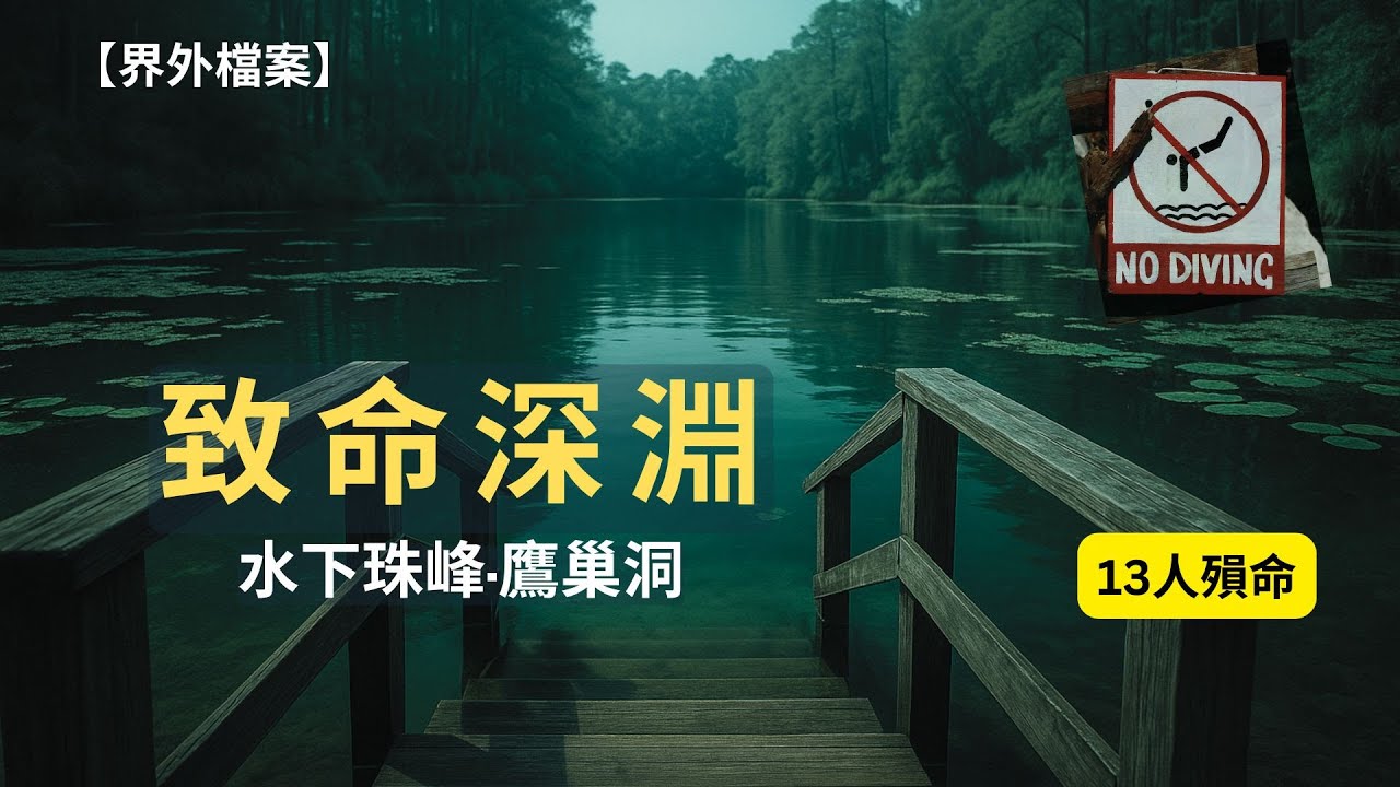 【真實探洞故事】鷹巢洞：致命水下珠峰｜13人殞命