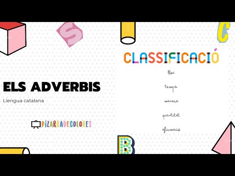 Vídeo: Quins són els adverbis conjuntius?