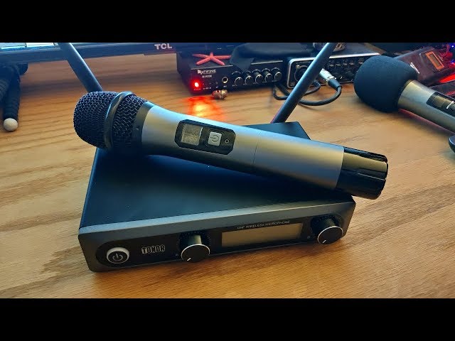 TONOR TW310/20 Wireless Dynamic Microphone for Karaoke, Singing