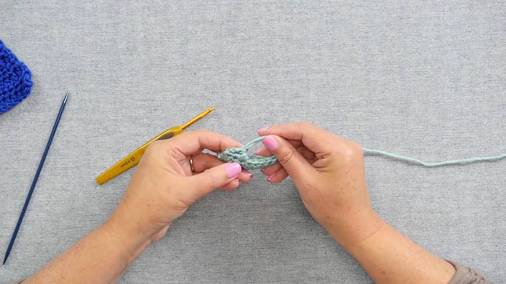 Half Double Crochet Decrease Stitch Left-Handed Tutorial