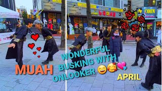 20200124. DOB. SPECIAL GUEST BUSKING. #6. LEE TAEYOUNG, PARK JIN.