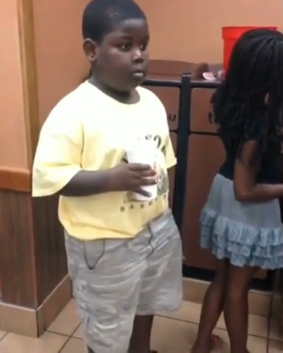 Fat Black Boy Staring | Legendary meme