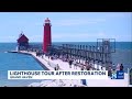 'Fabulous': Visitors finally step inside Grand Haven lighthouse