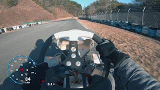 レーシングカート Day 2 / GoPro GPS テスト