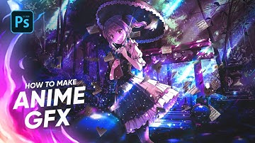 Tutorial - How to make a cool Anime Gfx in Android - Photoshop Touch Android