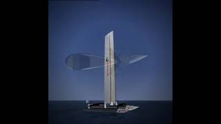 Monster boat that won 2010 33rd #America&#39;s Cup Oracle USA