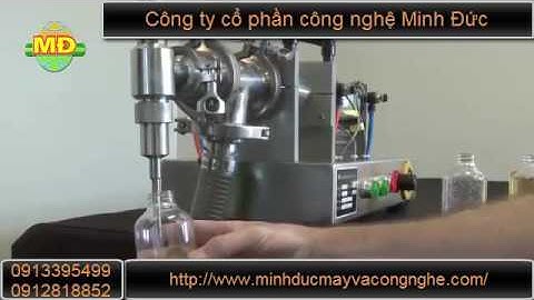 Máy chiết rót dung dịch lỏng cô đặc chính xác giá rẻ