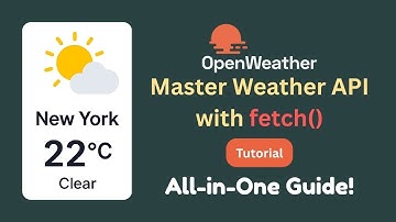 Open Weather Map API Tutorial | How to use Open Weather Map API | fetch() | CodeWord