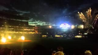 2015 Starwars Fireworks Night at Safeco Field