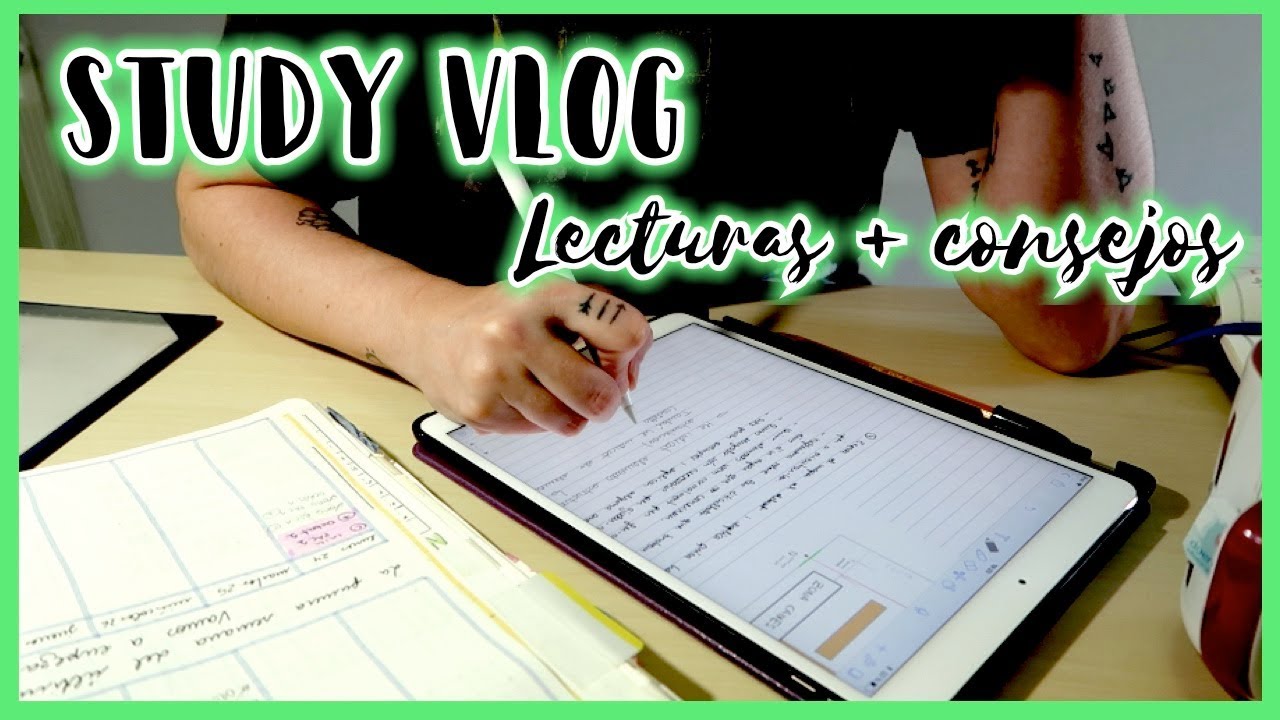 Primeras semanas del curso, muchas lecturas y algunos consejos · STUDY VLOG | Christine Hug estilo de vida oms