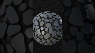 Sci-Fi Organic Pavement Sphere - High-Fidelity 4K PBR Material