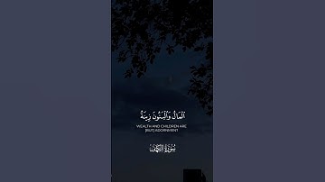 (( المالُ وَالبَنونَ زينَةُ الحَياةِ الدُّنيا )) القارئ🎙️: #عبدالله_القرافي