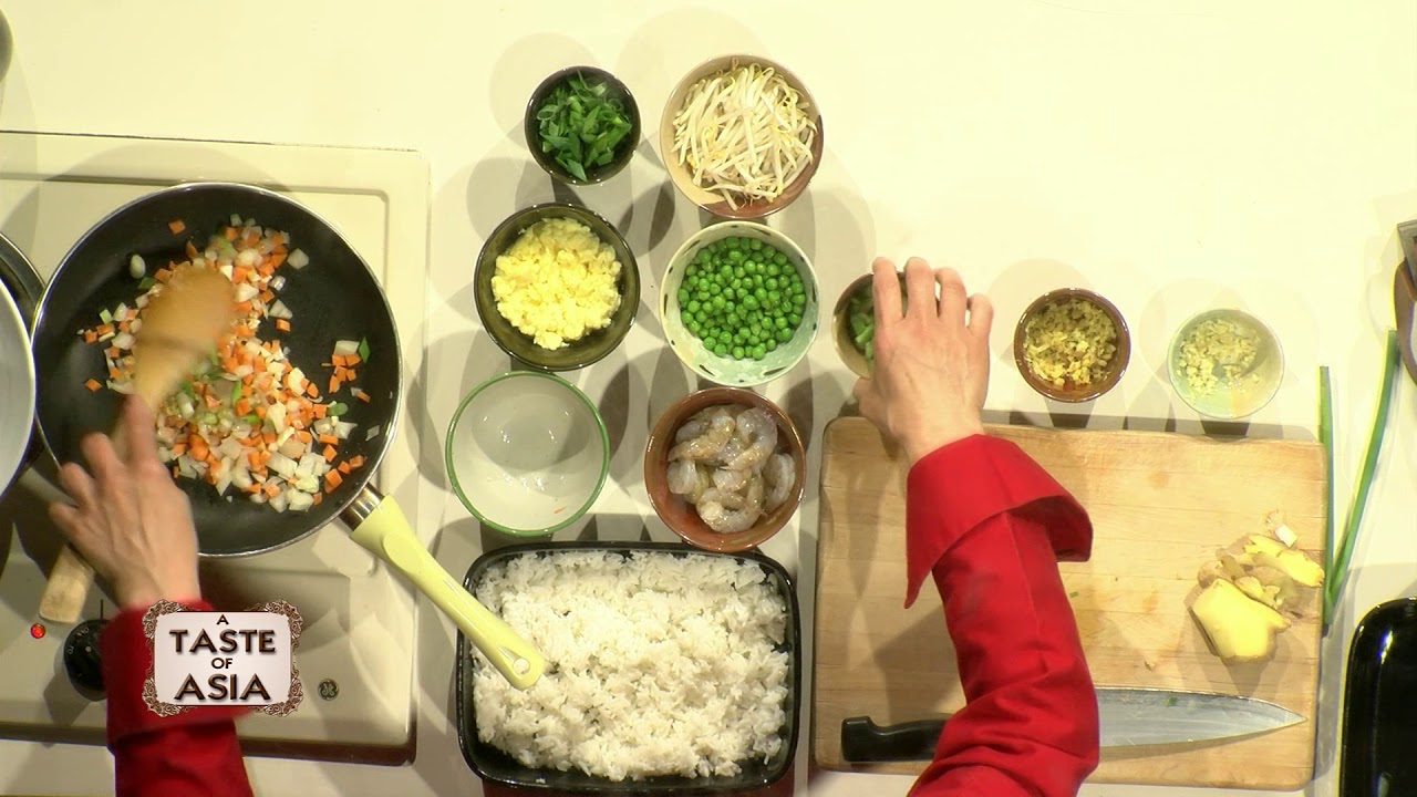 A Taste of Asia How to Cook Fried Rice YouTube