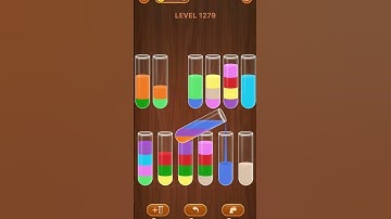 Sort Em All-Water Puzzle Game-|Level-1279|#shorts #sortemall #gamesplay