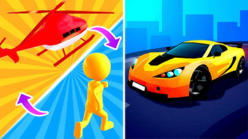 Shape-shifting vs Race Master 3D 🚗🔁💨🔥 Max Level Gameplay Walkthrough (Android iOS) | EP-844