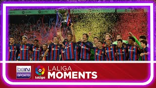  Trophy Lift As Barcelona Clinch 27th Laliga Title   Laliga 2223 Moments
