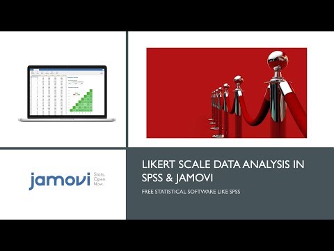 How To Analyze Your Likert Scale Data In SPSS And JAMOVI | Free Statistical Software