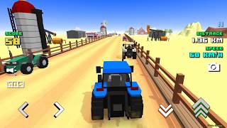 Blocky Farm Racing & Simulator | Android GamePlay Full HD screenshot 1