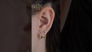 Avrupa modasında yeni trend: Turkish gold jewelry 💛 #goldtrend #piercing #fyp
