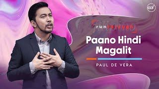 Conquering Anger | Paul De Vera | Run Through
