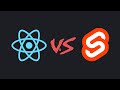 React vs svelte10 examples