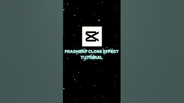 FRAGMENT CLONE EFFECT TUTORIAL 🔥#shorts #viral #trending #capcut #edit #tutorial
