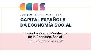 Yolanda Díaz presenta el Manifiesto de la Economía Social en Galicia