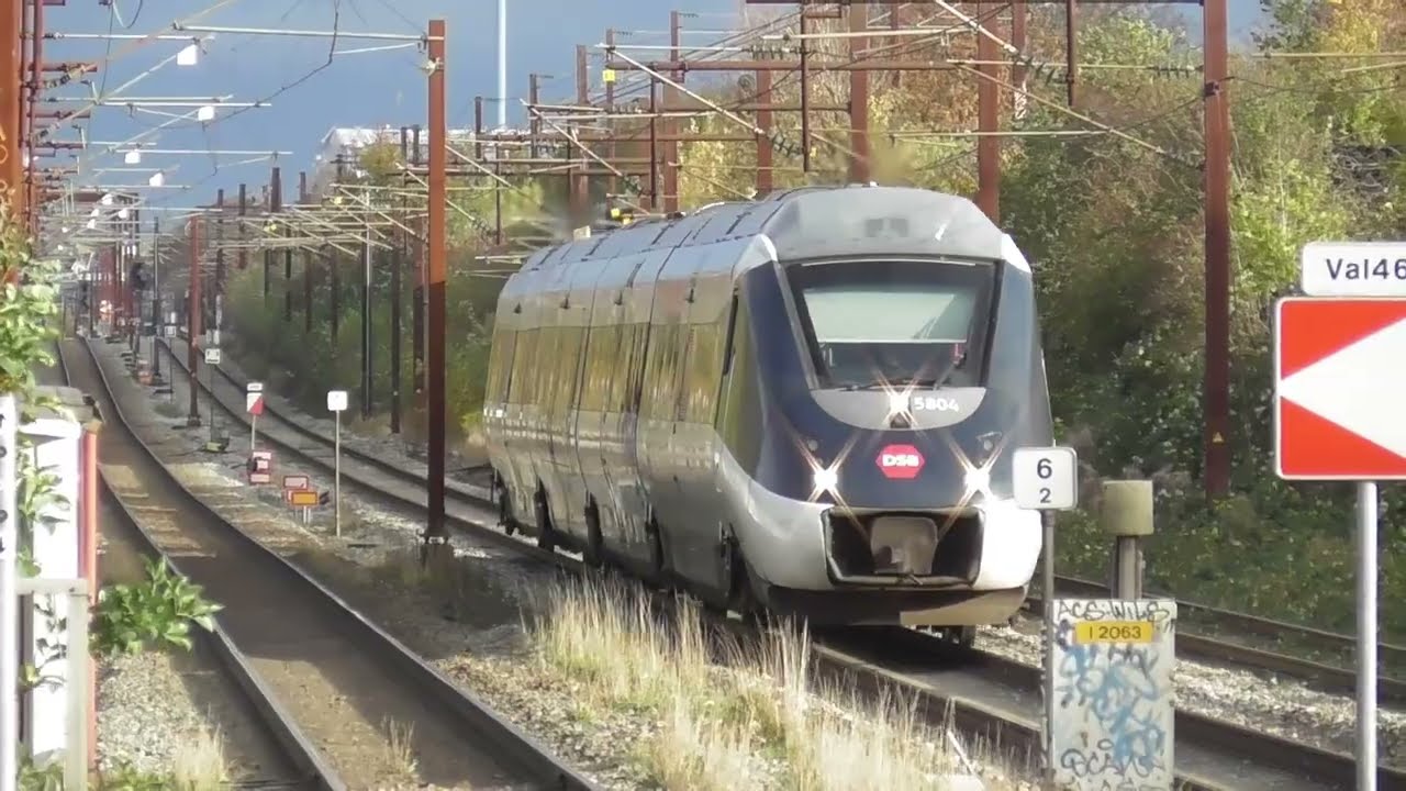 Different Trains at Hvidovre | Train Compilation | Nr. 1