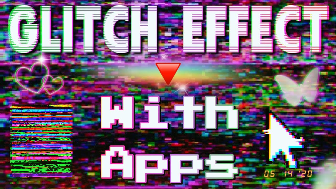 HOW TO DO THE GLITCH EFFECT WITH EDITING APPS (PHOTOS/VIDEOS) 👾 YouTube