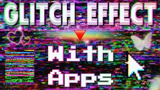 HOW TO DO THE GLITCH EFFECT WITH EDITING APPS (PHOTOS/VIDEOS) 👾 screenshot 5