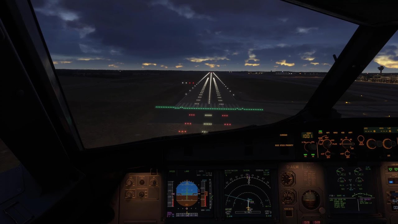 Fenix A319 | Landing Berlin Brandenburg | MSFS 2024 ULTRA SETTINGS