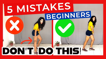 5 SALSA MISTAKES every BEGINNER makes! -  Learn how to fix them!