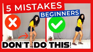 5 SALSA MISTAKES every BEGINNER makes! -  Learn how to fix them!