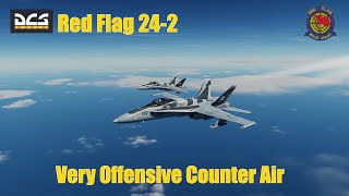RED FLAG 24 2 - Task Offensive Counter Air (OCA) / Escort