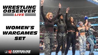 Download Lagu AJ Lee \u0026 Becky Lynch join WARGAMES | WWE SmackDown | Wrestling Observer Live MP3