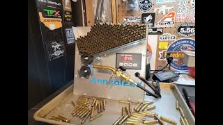 Annealing 5.56 LC Brass … a quick look of what I did this morning !