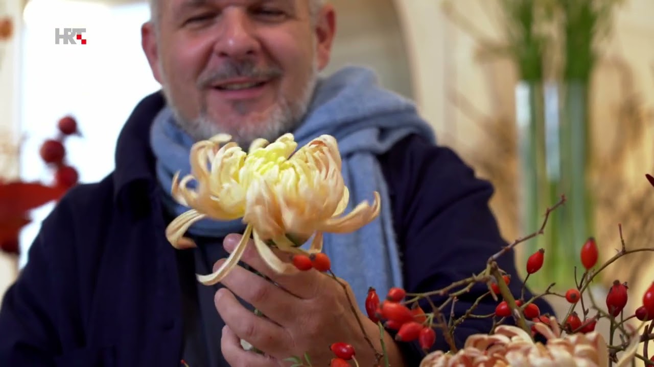 Cvijeće Saše Šekoranje: Aranžman sa šipkom | HRT