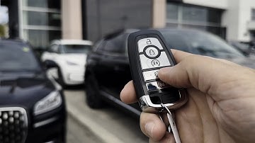 Keyfob tricks in the Lincoln Nautilus (2021 - 2023 models)