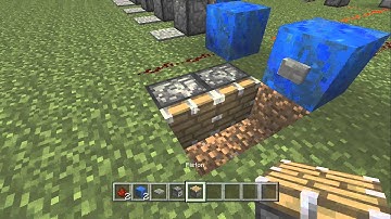 Minecraft Basic Redstone Tutorial Part 1
