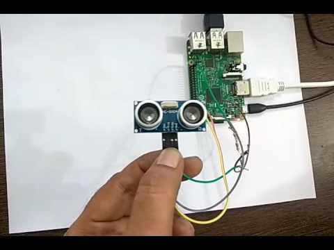 Ultrasonic Sensor Interfacing with Raspberry Pi - YouTube