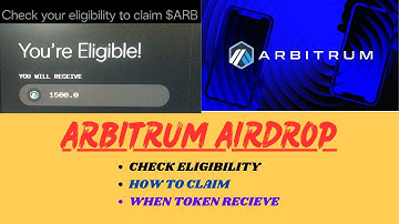 Arbitrum Airdrop! How to check Eligibility ? #arbitrumairdrop