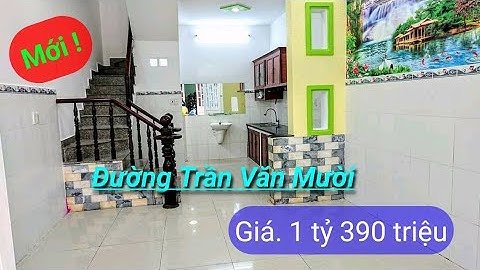 [Mới] Bán Nhà Phố đường Trần Văn Mười gần chợ Đại Hải huyện Hóc Môn