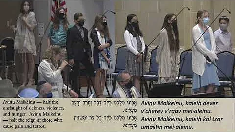 Avinu Malkeinu (Janowski) sung by Jon Vollrath & t...