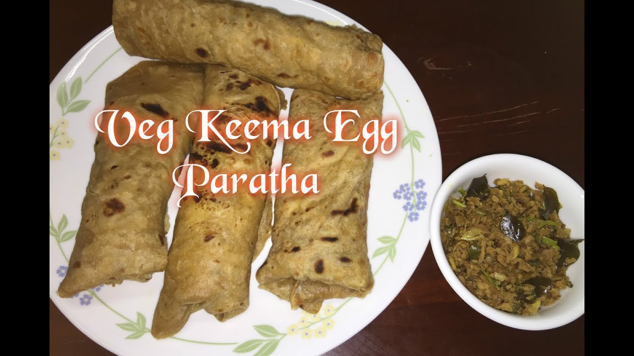 Veg keema egg paratha Recipe / Soya keema Paratha Recipe | Nagaharisha Indian Food Recipes