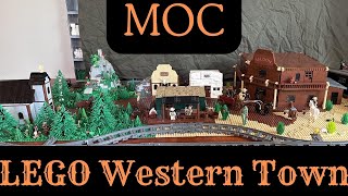 The Western Town Lego MOC