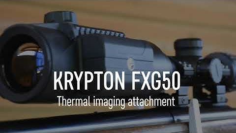 How to mount Krypton FXG50 thermal clip on from Pulsar. Menu and controls overview.