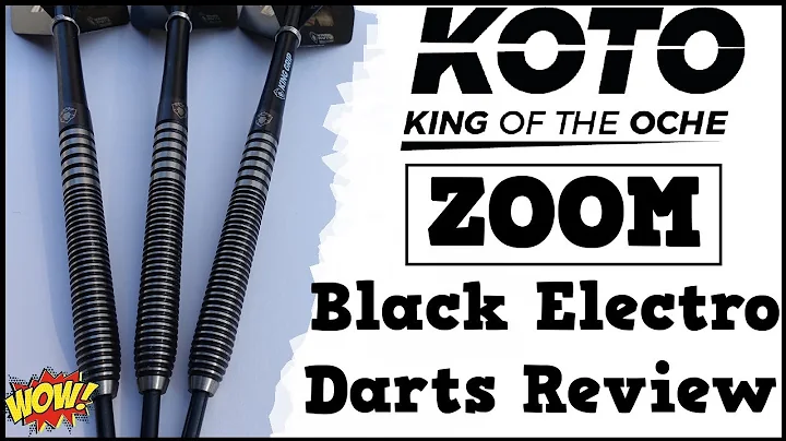 KOTO Zoom Black Electro Darts Review - INCREDIBLE $35 Darts!!