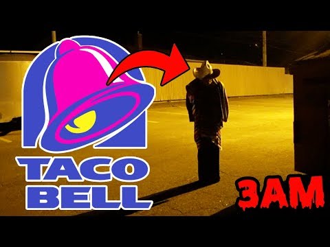 DONT GO TO AN ABANDONED TACO BELL AT 3AM OR TACO BELL GHOST WILL APPEAR | TACO BELL GHOST FOUND