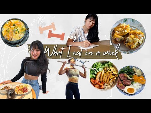 What I eat in a week VLOG ～一週真實飲食與訓練記錄 | 我如何與食物培養正向關係? 😌