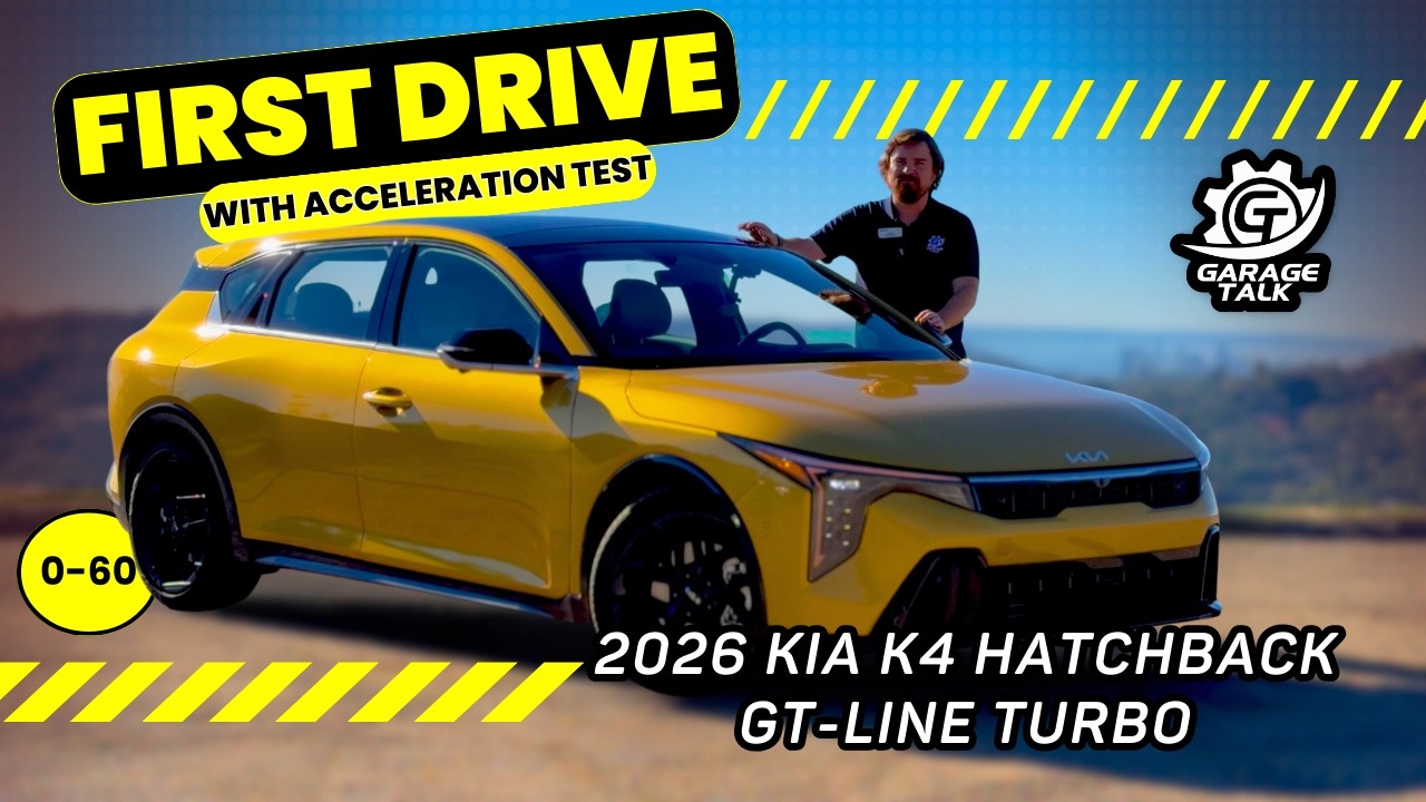 Kia K4 Hatchback GT-Line Turbo 2026 года // Первый тест-драйв